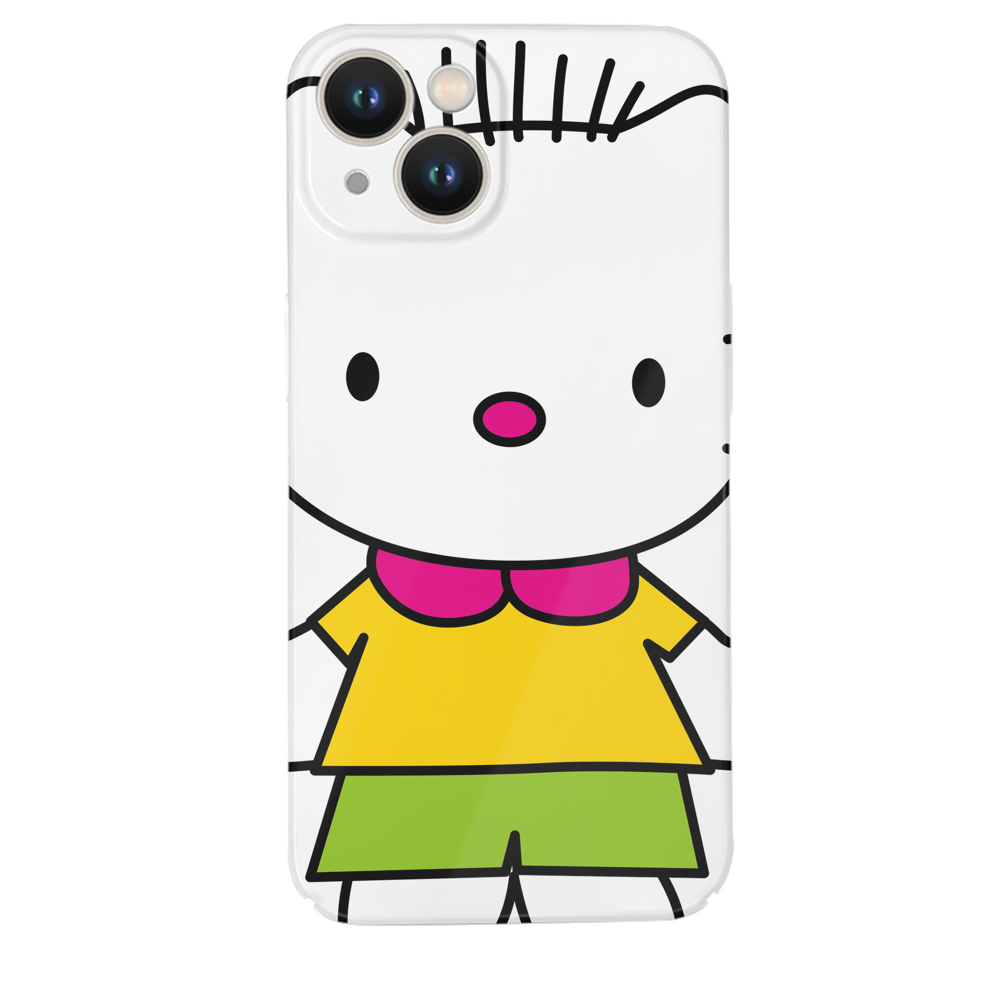 （画像用） Hello Kitty ハローキティ 【iPhone 14シリーズ対応】ハードケース
